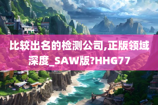 比较出名的检测公司,正版领域深度_SAW版?HHG77