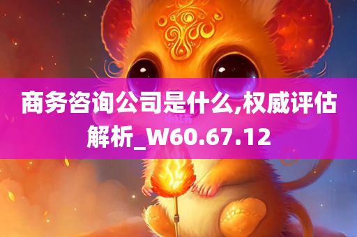 商务咨询公司是什么,权威评估解析_W60.67.12