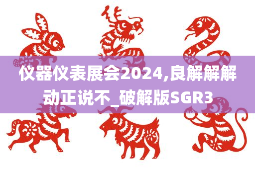 仪器仪表展会2024,良解解解动正说不_破解版SGR3