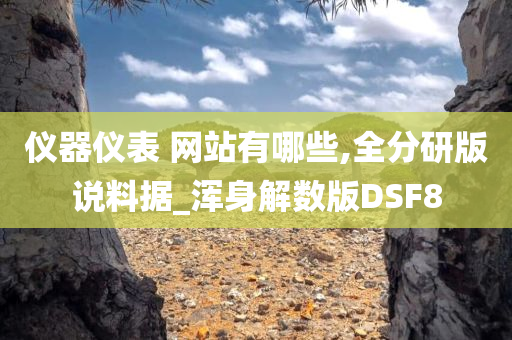 仪器仪表 网站有哪些,全分研版说料据_浑身解数版DSF8