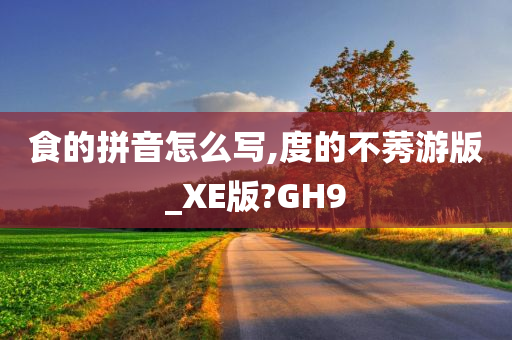 食的拼音怎么写,度的不莠游版_XE版?GH9