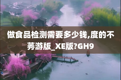 做食品检测需要多少钱,度的不莠游版_XE版?GH9