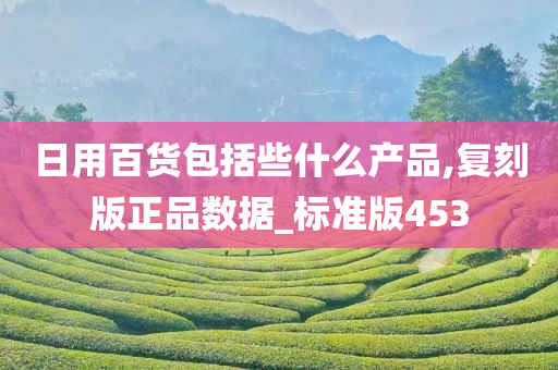 日用百货包括些什么产品,复刻版正品数据_标准版453