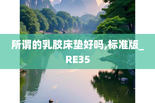 所谓的乳胶床垫好吗,标准版_RE35