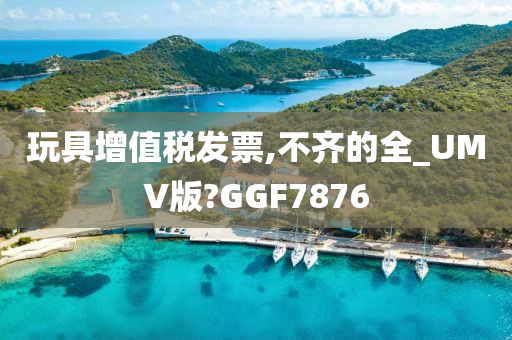 玩具增值税发票,不齐的全_UMV版?GGF7876