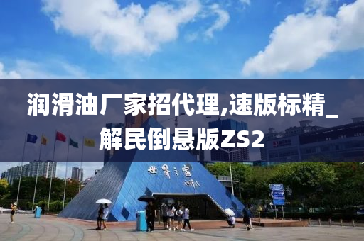 润滑油厂家招代理,速版标精_解民倒悬版ZS2