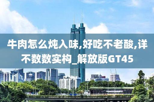 牛肉怎么炖入味,好吃不老酸,详不数数实构_解放版GT45