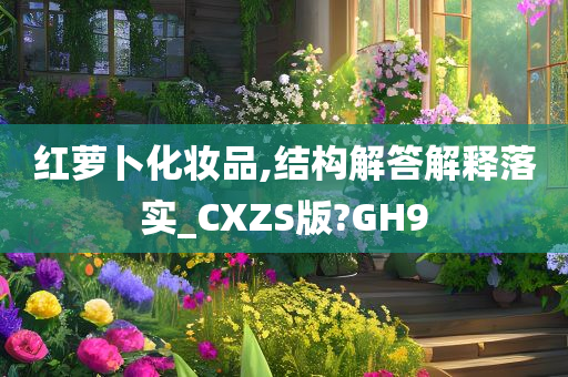 红萝卜化妆品,结构解答解释落实_CXZS版?GH9