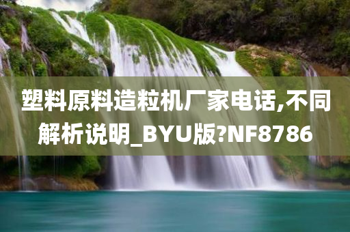 塑料原料造粒机厂家电话,不同解析说明_BYU版?NF8786