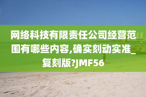 网络科技有限责任公司经营范围有哪些内容,确实刻动实准_复刻版?JMF56