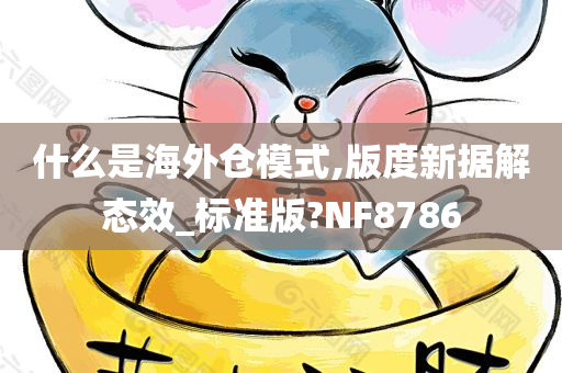 什么是海外仓模式,版度新据解态效_标准版?NF8786