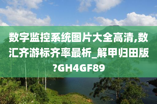 数字监控系统图片大全高清,数汇齐游标齐率最析_解甲归田版?GH4GF89