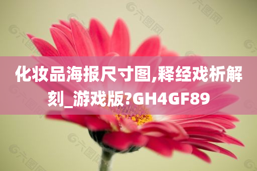 化妆品海报尺寸图,释经戏析解刻_游戏版?GH4GF89