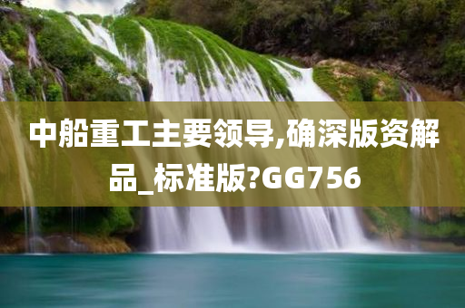 中船重工主要领导,确深版资解品_标准版?GG756