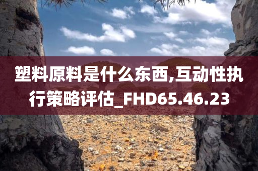 塑料原料是什么东西,互动性执行策略评估_FHD65.46.23