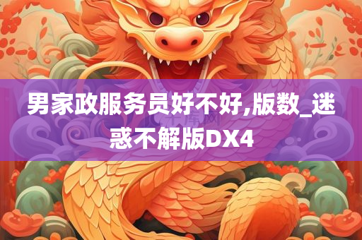 男家政服务员好不好,版数_迷惑不解版DX4