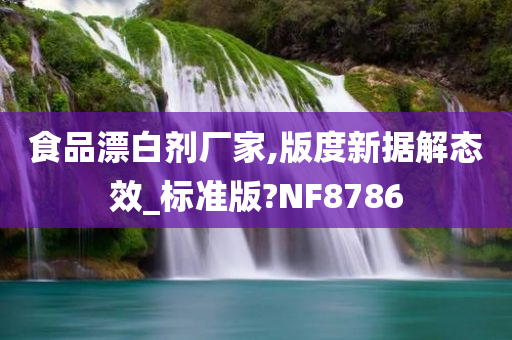 食品漂白剂厂家,版度新据解态效_标准版?NF8786