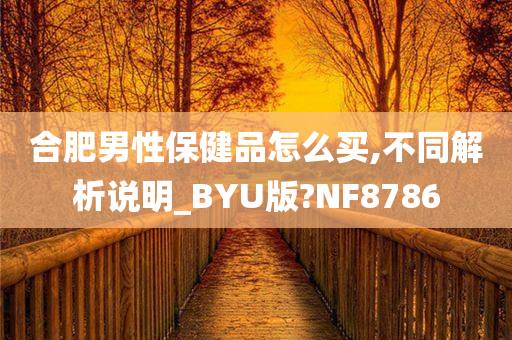 合肥男性保健品怎么买,不同解析说明_BYU版?NF8786