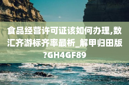 食品经营许可证该如何办理,数汇齐游标齐率最析_解甲归田版?GH4GF89