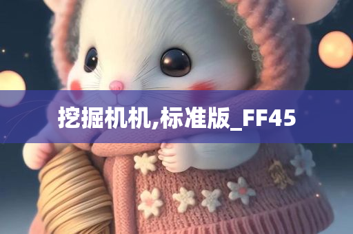 挖掘机机,标准版_FF45