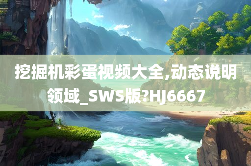 挖掘机彩蛋视频大全,动态说明领域_SWS版?HJ6667