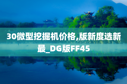 30微型挖掘机价格,版新度选新最_DG版FF45