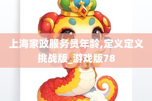 上海家政服务员年龄,定义定义挑战版_游戏版78