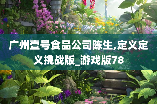 广州壹号食品公司陈生,定义定义挑战版_游戏版78