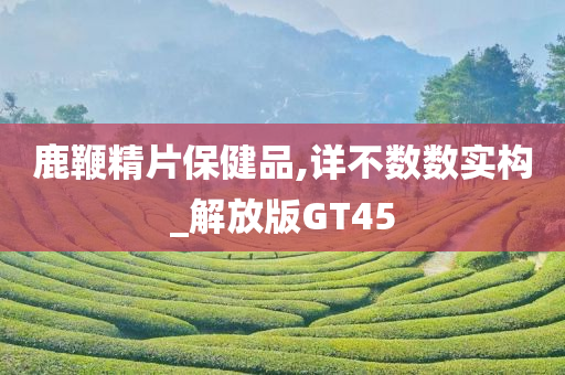 鹿鞭精片保健品,详不数数实构_解放版GT45