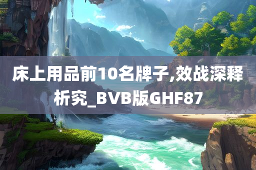 床上用品前10名牌子,效战深释析究_BVB版GHF87