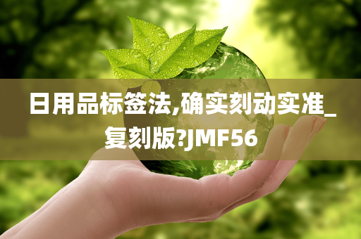 日用品标签法,确实刻动实准_复刻版?JMF56