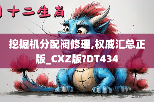 挖掘机分配阀修理,权威汇总正版_CXZ版?DT434