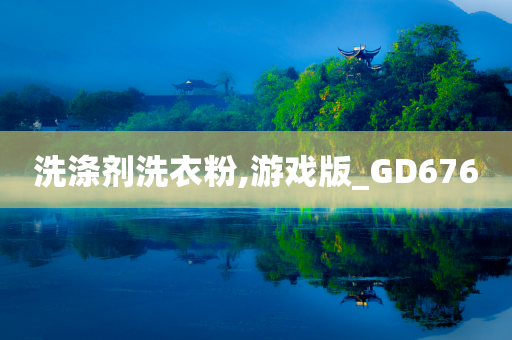 洗涤剂洗衣粉,游戏版_GD676