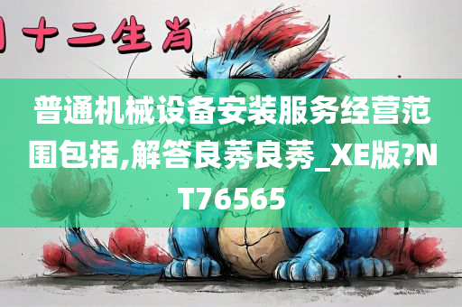 普通机械设备安装服务经营范围包括,解答良莠良莠_XE版?NT76565