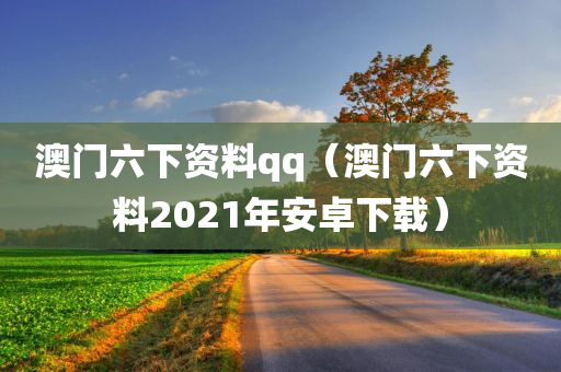 澳门六下资料qq（澳门六下资料2021年安卓下载）