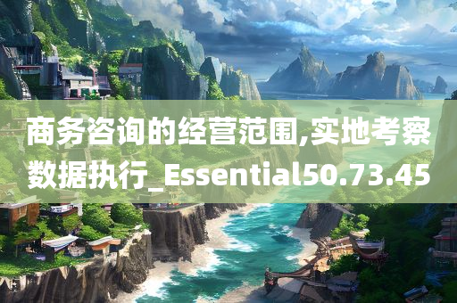 商务咨询的经营范围,实地考察数据执行_Essential50.73.45