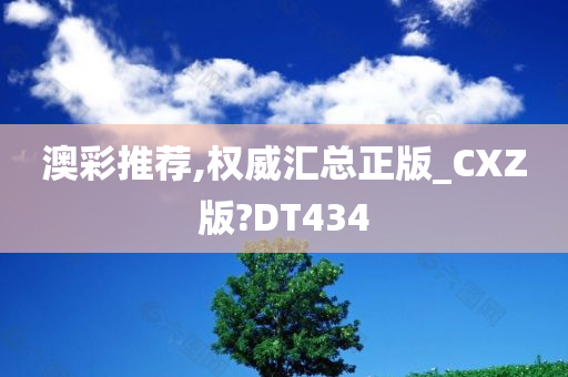 澳彩推荐,权威汇总正版_CXZ版?DT434