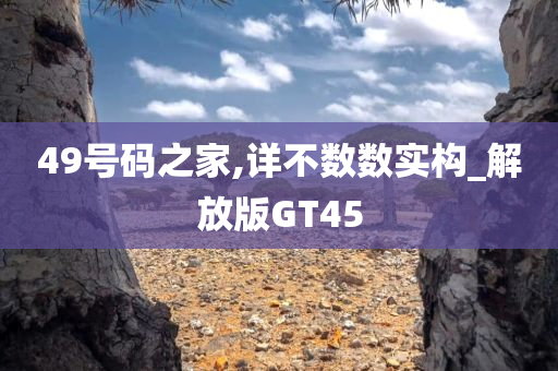 49号码之家,详不数数实构_解放版GT45