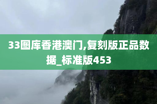 33图库香港澳门,复刻版正品数据_标准版453