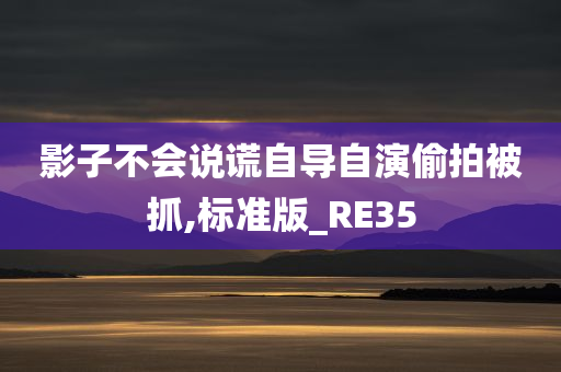 影子不会说谎自导自演偷拍被抓,标准版_RE35