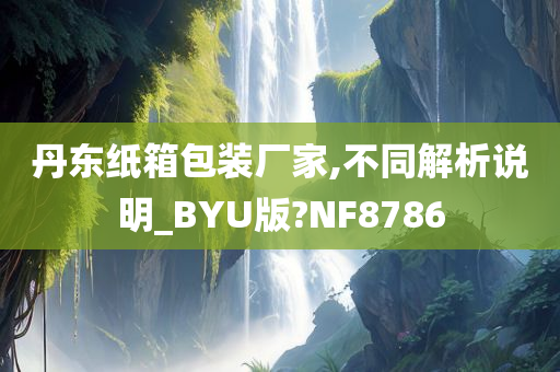 丹东纸箱包装厂家,不同解析说明_BYU版?NF8786