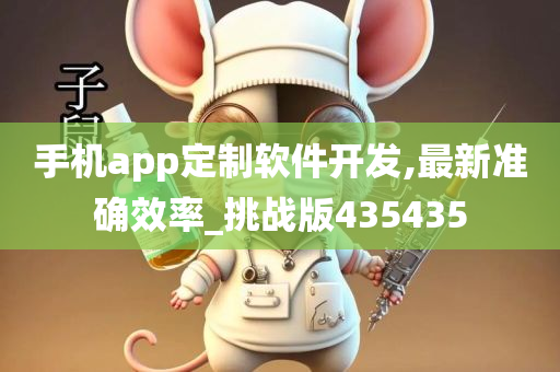 手机app定制软件开发,最新准确效率_挑战版435435