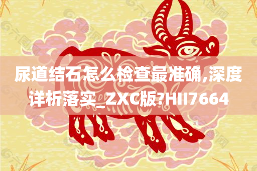 尿道结石怎么检查最准确,深度详析落实_ZXC版?HII7664