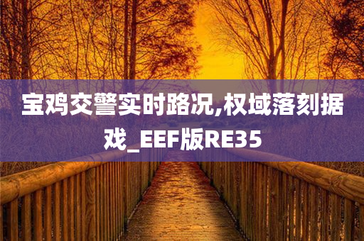 宝鸡交警实时路况,权域落刻据戏_EEF版RE35