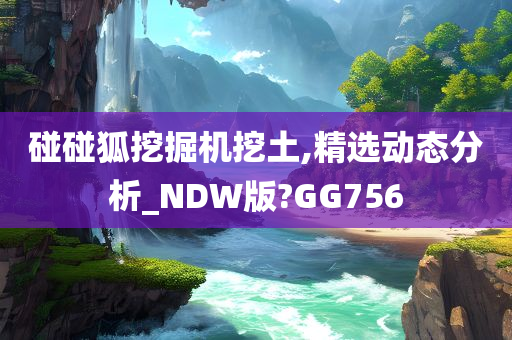 碰碰狐挖掘机挖土,精选动态分析_NDW版?GG756