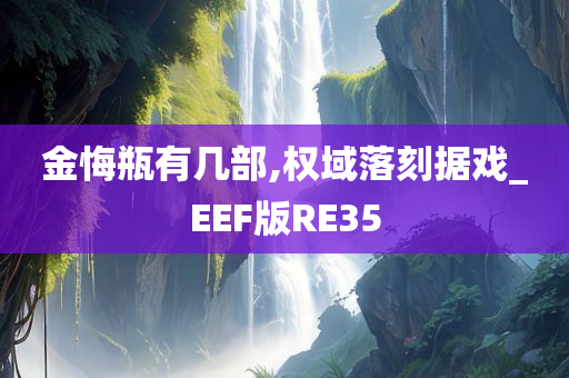 金悔瓶有几部,权域落刻据戏_EEF版RE35