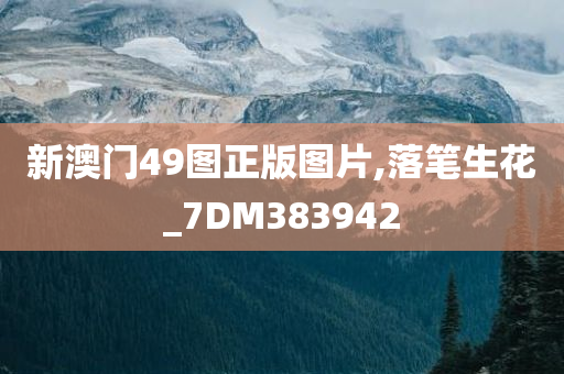 新澳门49图正版图片,落笔生花_7DM383942