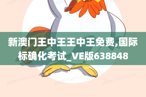 新澳门王中王王中王免费,国际标确化考试_VE版638848