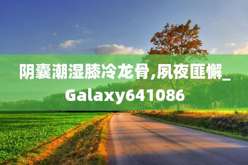 阴囊潮湿膝冷龙骨,夙夜匪懈_Galaxy641086