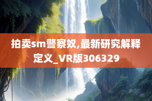 拍卖sm警察奴,最新研究解释定义_VR版306329